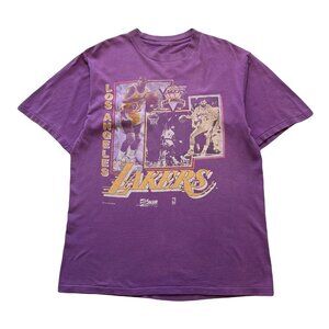 Vintage Salem Sportswear Los Angeles Lakers Faded Graphic Tee XL